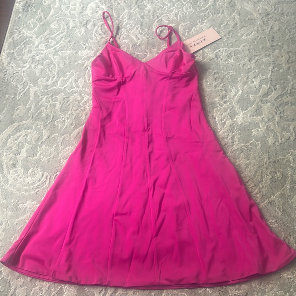 Pink Oh Polly Mini Dress